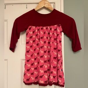 Kickee Pants 4T Polar Bear Dress